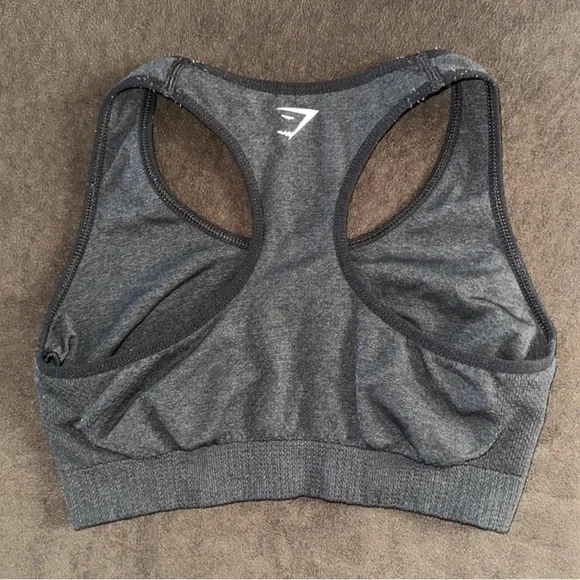 Gymshark Gray Sports Bra - Picture 2 of 3